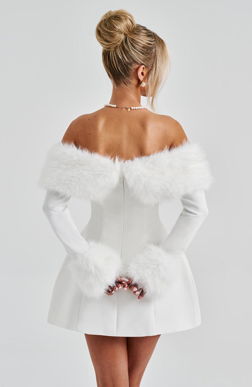 Abito Villanelle Mini in Avorio