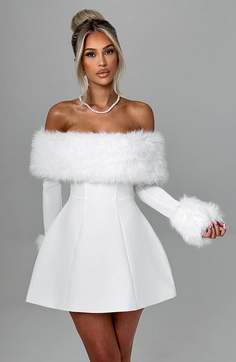 Abito Villanelle Mini in Avorio