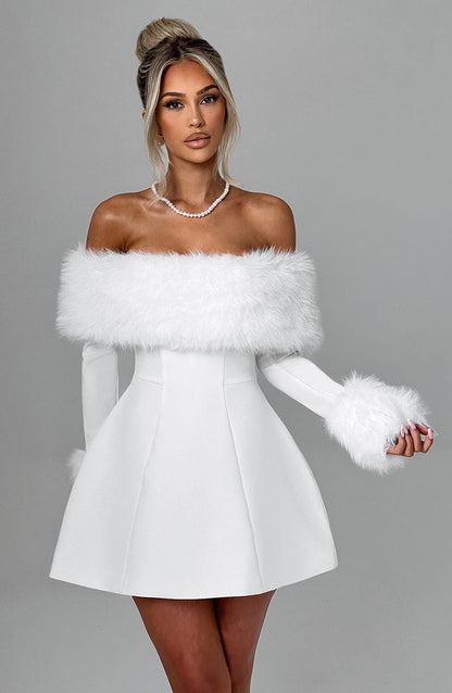 Abito Villanelle Mini in Avorio