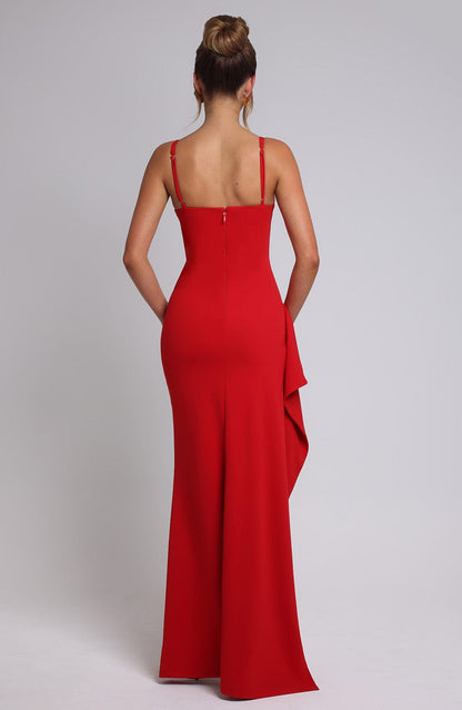 Vestito Maxi Violetta - Rosso