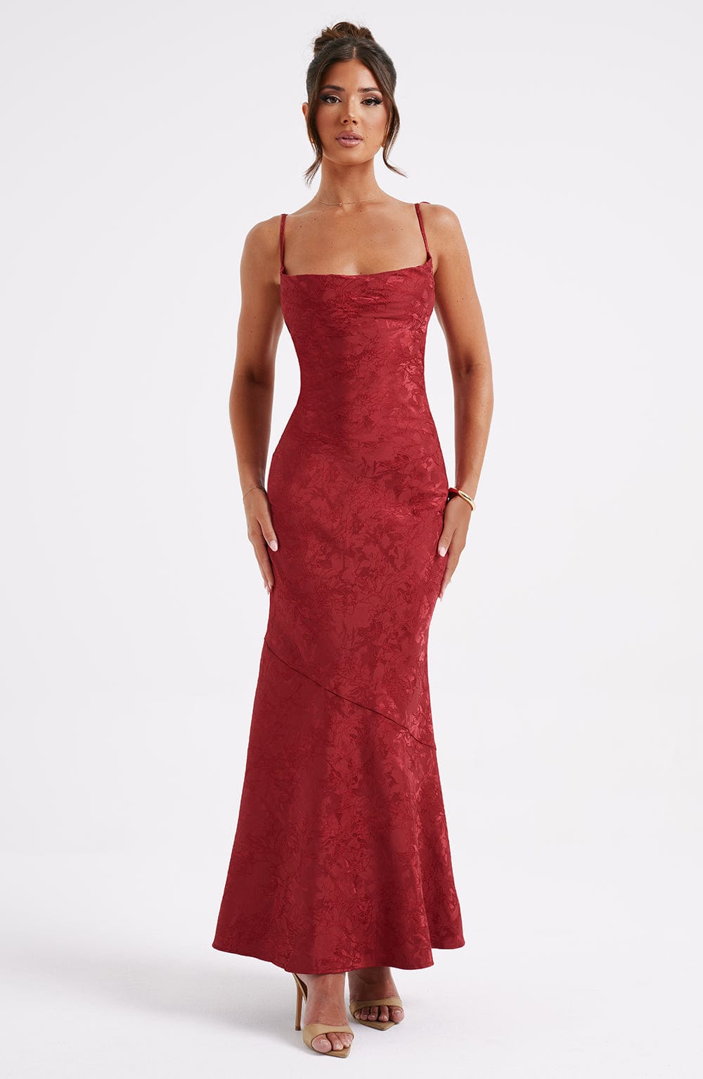 Vestito Maxi Rosso Whitney