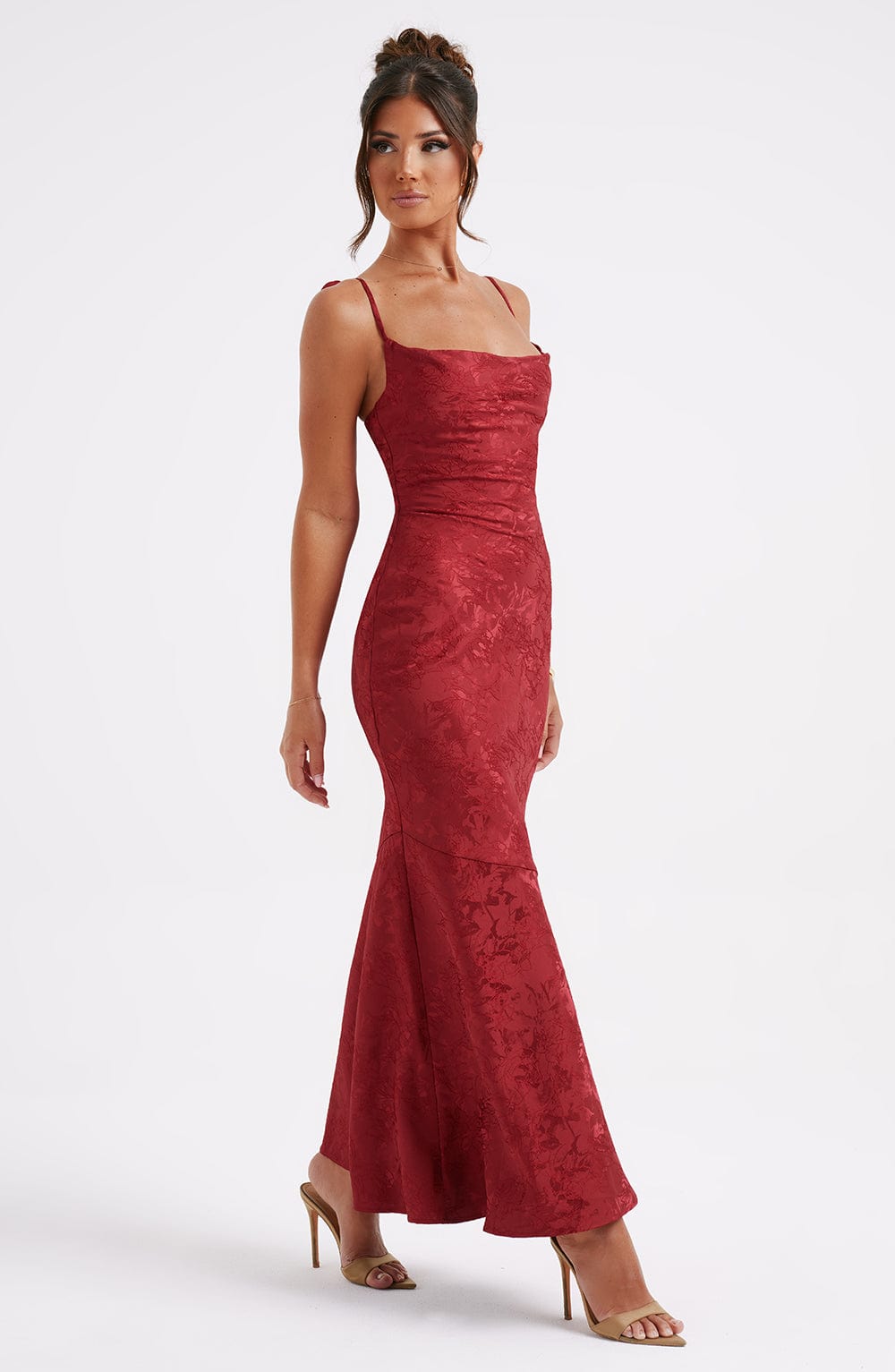 Vestito Maxi Rosso Whitney