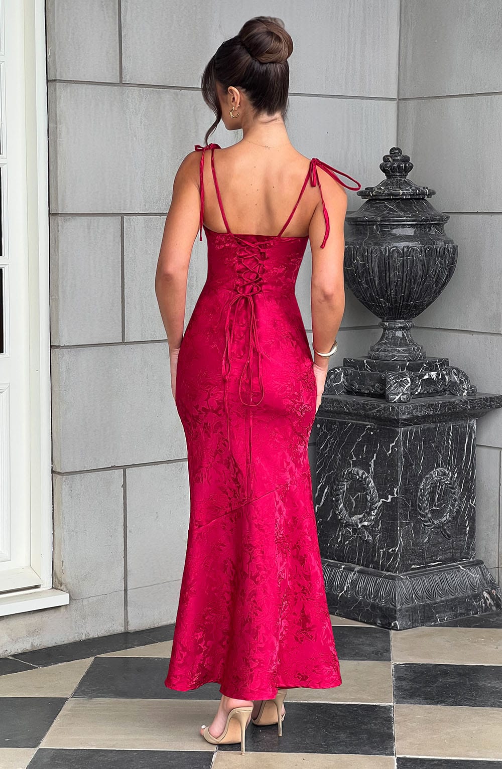 Vestito Maxi Rosso Whitney
