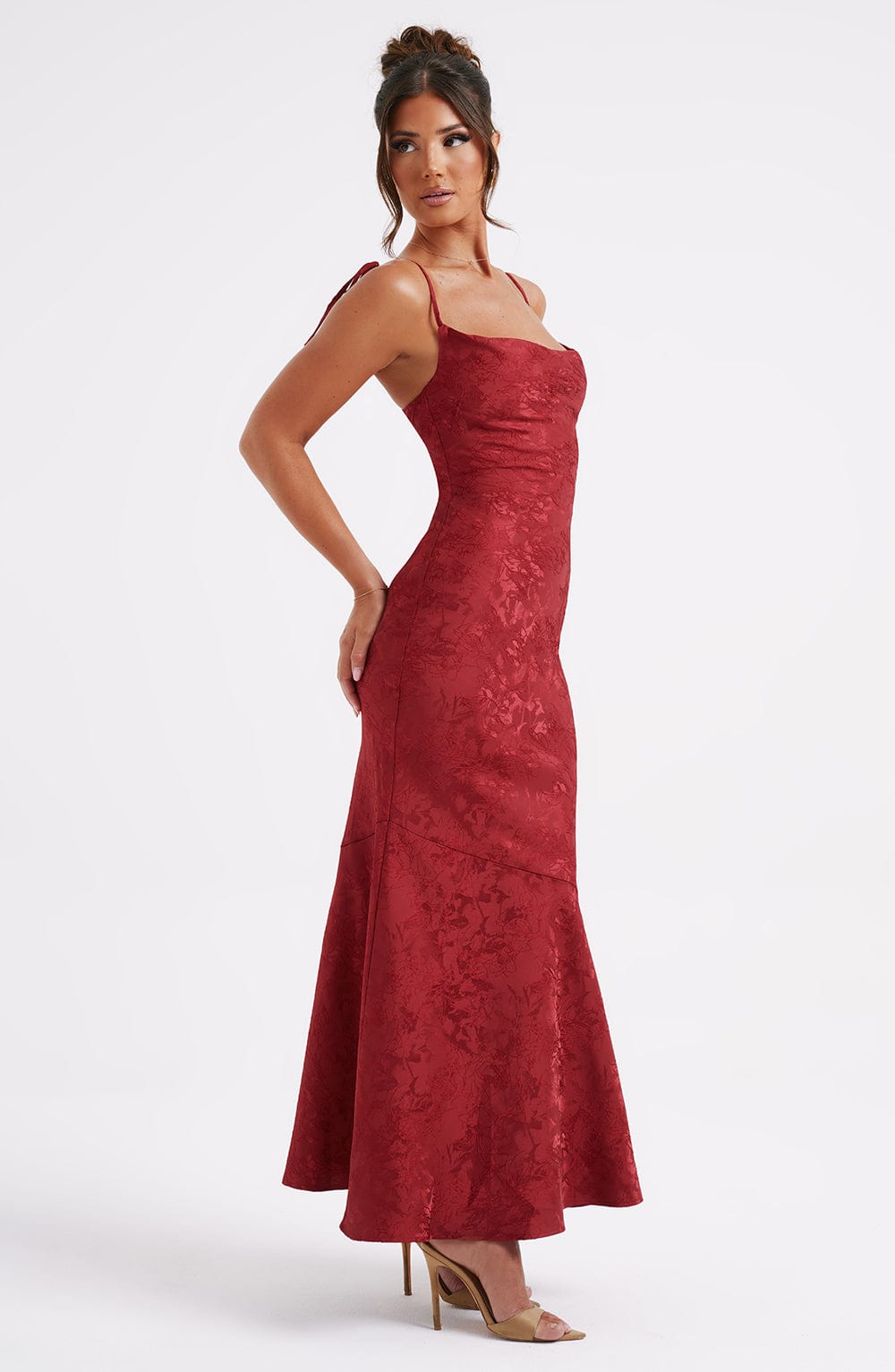 Vestito Maxi Rosso Whitney