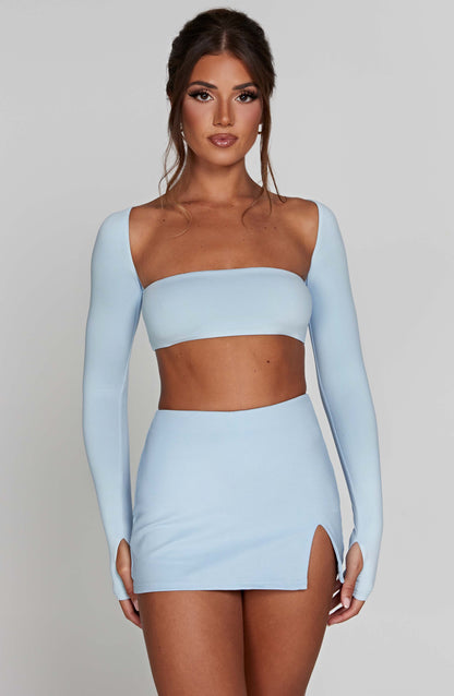 Zima Skort Blu Baby Esclusivo