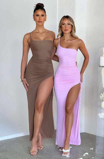 Vestito Maxi Zuri Cioccolato